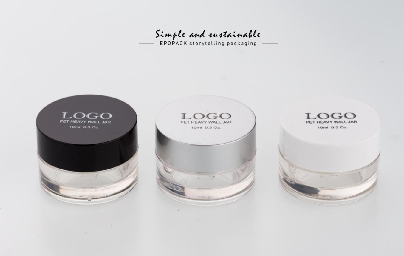 俊伸的高品質PET厚壁霜罐是美容護膚品產品的最佳首選包裝