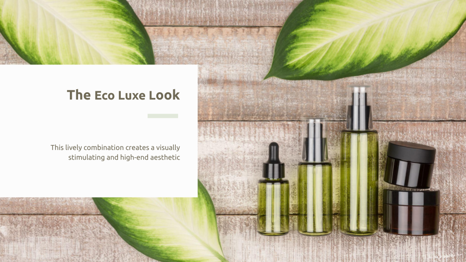 #100 LOOKS OF EPOPACK - LOOK 045 - The Eco Luxe Look